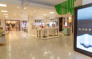 Selfridges make up stand
