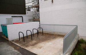 poppy factory bike rack