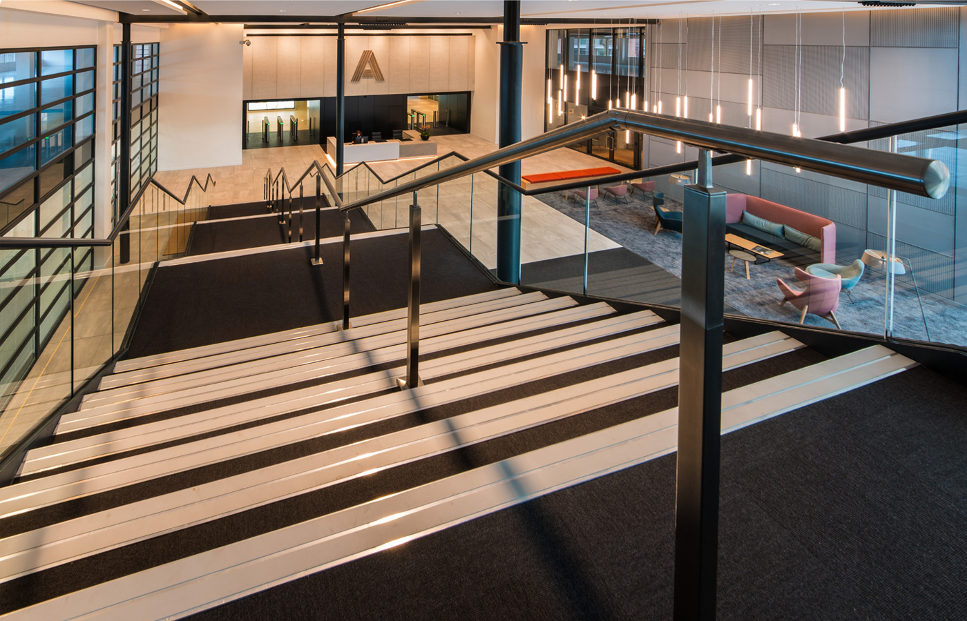 Apex Plaza stairway