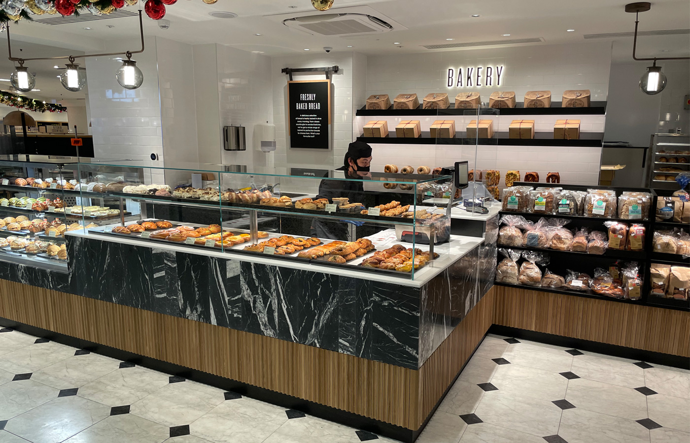 Selfridges bakery tills